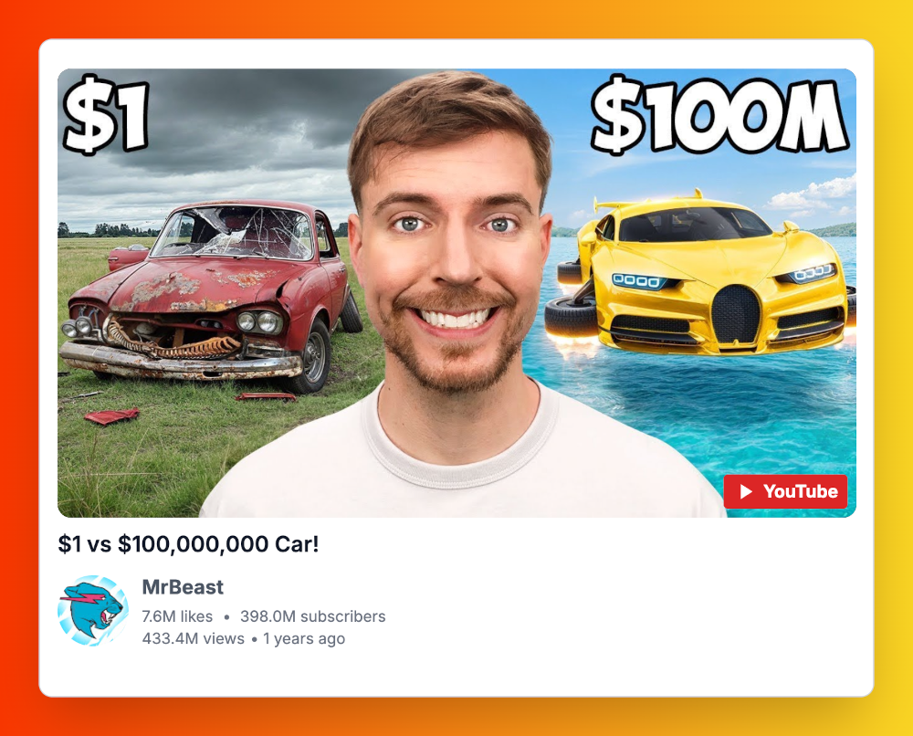 YouTube screenshot example